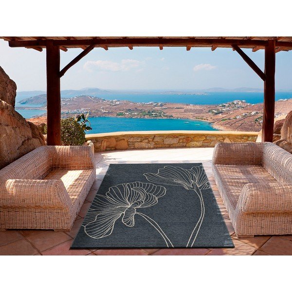 Antratsiitne õuevaip 76x150 cm Velvet Gris - Universal-image-1