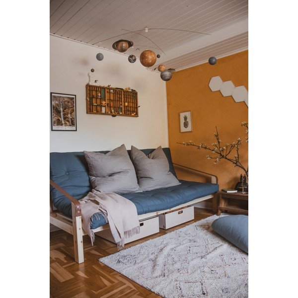 Corduroy diivanvoodi sinepist 204 cm Poetry - Karup Design-image-4