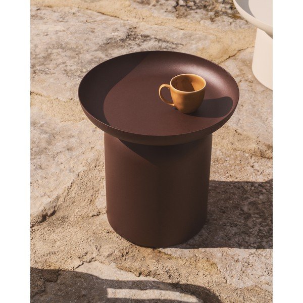 Metallist ümmargune aialaud ø 45 cm Arcola - Kave Home-image-1