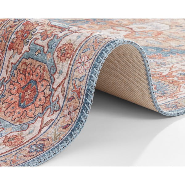 Sinine ja punane jooksja , 80 x 200 cm Sylla - Nouristan-image-4