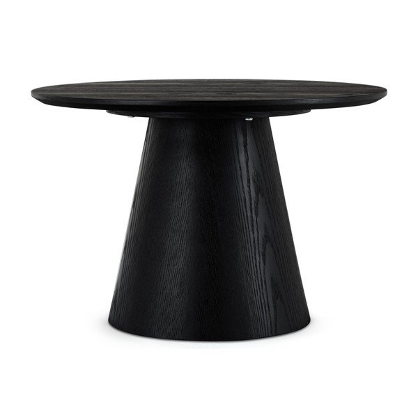 Must tammedekooriga diivanilaud ø 60 cm Tango - Furnhouse-image-2