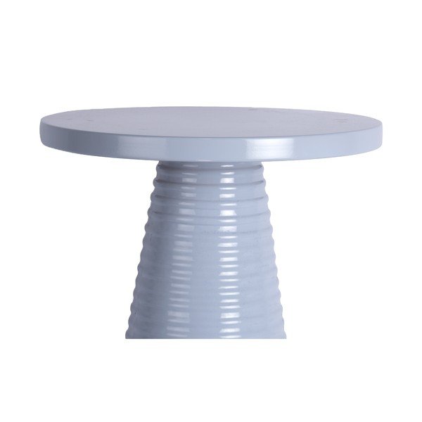 Metallist ümmargune abilaud ø 40 cm Catania Ribbed - Leitmotiv-image-2