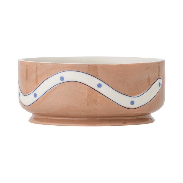 Helepruunid kivikeraamikast kausid 4 tk komplektis Missy - Bloomingville-image-2