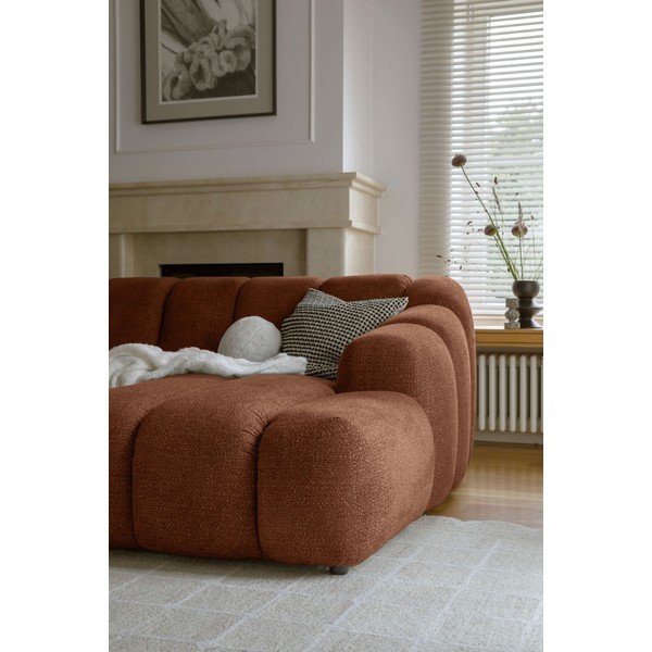 Terrakottapunane nurgadiivan (parem nurk) Shell - Miuform-image-4