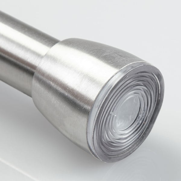 Hõbedane dušikardinapuu 127 - 220 cm Form L – iDesign-image-1