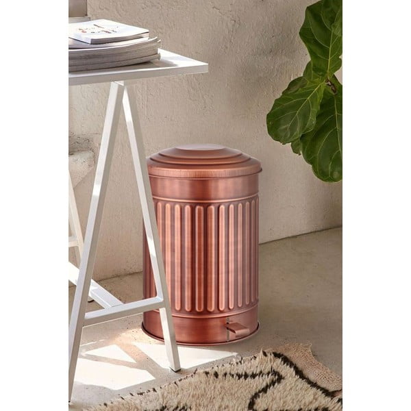 Terasest pedaaliga prügikast 37 l - Hermia-image-1