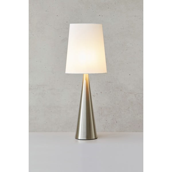 Valge ja hõbedane laualamp (kõrgus 64 cm) Conus - Markslöjd-image-1