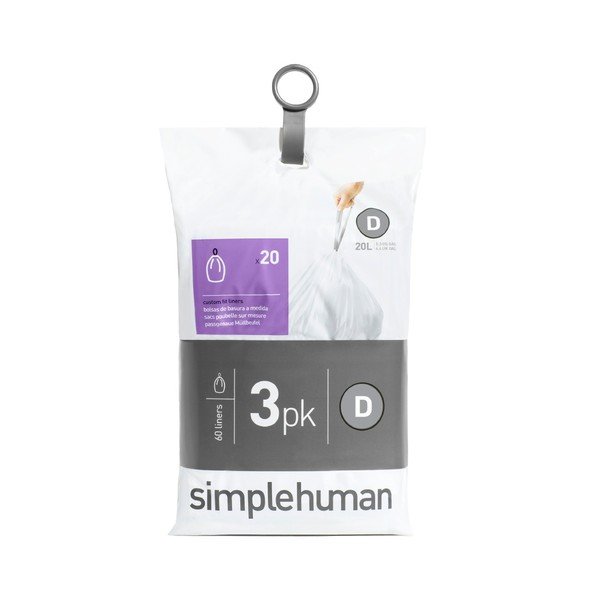 Prügikotid 60 tk 20 l D - simplehuman