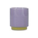 Roheline/lilla keraamiline tass 130 ml Duo - ONA