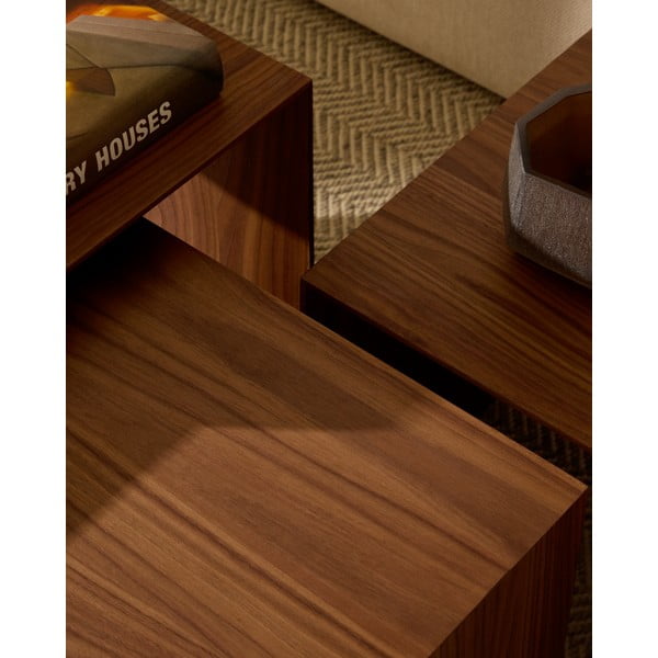 Pähklipuidu spoonist abilauad 3tk komplektis 40x60 cm Litto - Kave Home-image-3