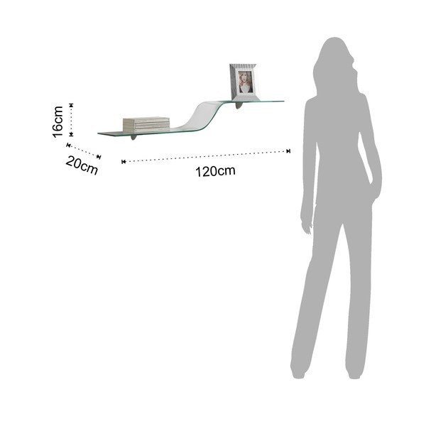 Wave klaasist seinariiul Mensola - Tomasucci-image-2