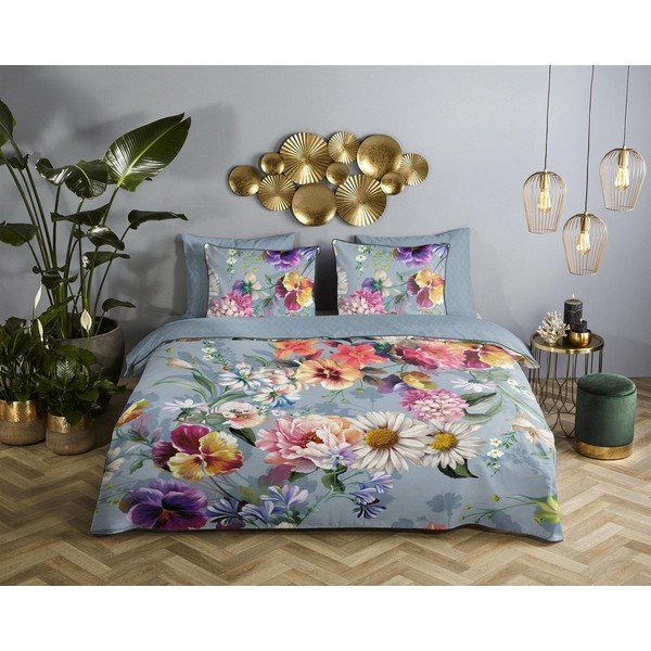 Hall orgaaniline puuvillane voodipesu Sunflower, 200 x 220 cm Organic - Descanso-image-1