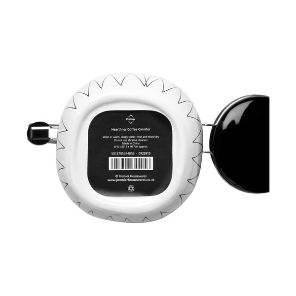 Kivikeraamikast kohvipurk Heartlines – Premier Housewares-image-4