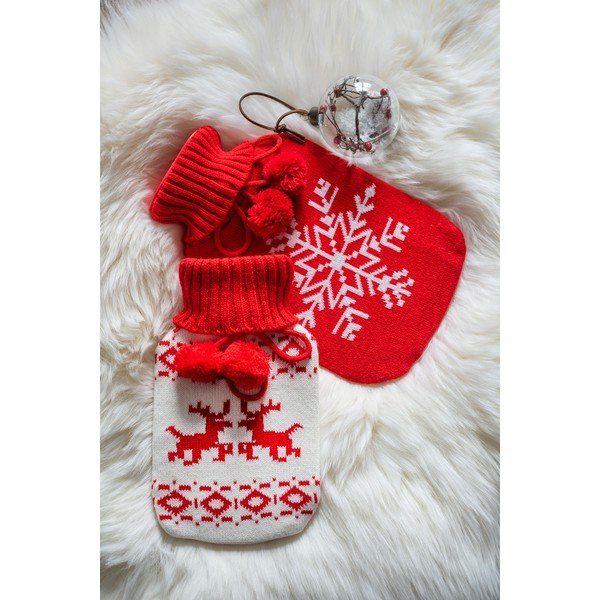 Komplekt 6 klaasist jõulukaunistused Bauble - J-Line-image-1