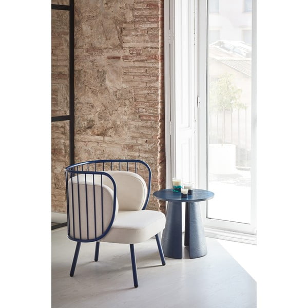 Sinine kohvilaud, ø 50 cm Cep - Teulat-image-1