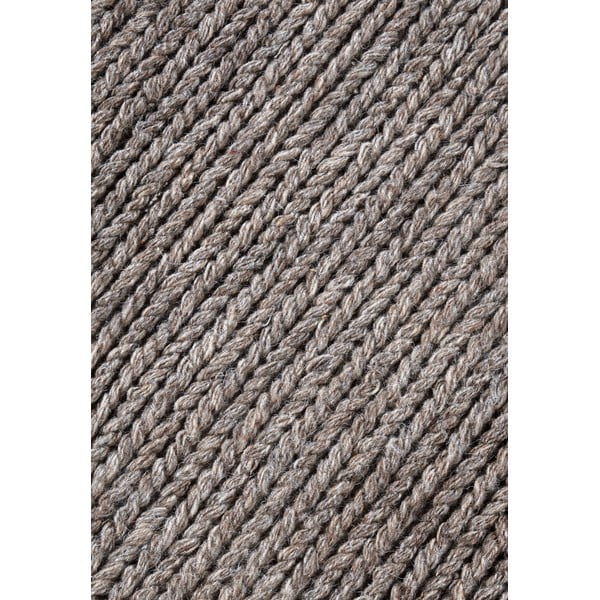 Helepruun käsitsi kootud villane koridorivaip 80x200 cm Francois - Villeroy&Boch-image-4