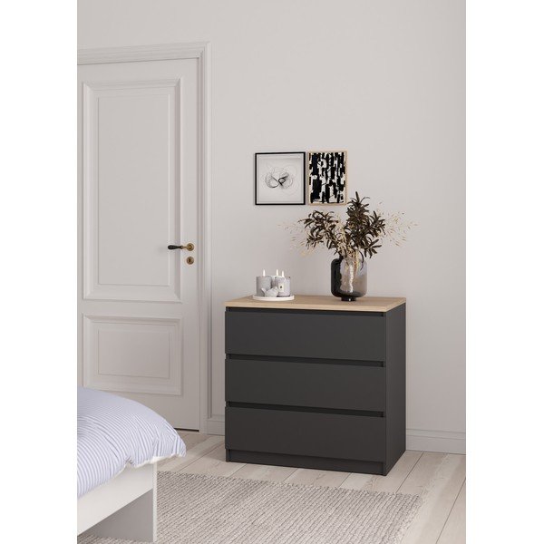 Tumehall kummut 77x76x50 cm Naia - Tvilum-image-1
