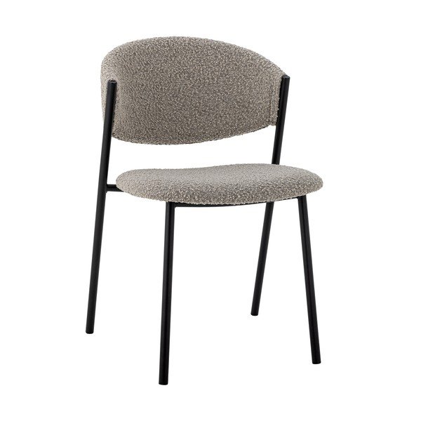 Hallid polsterdatud virnastatavad söögitoolid (2 tk komplekt) Marlo - Bloomingville-image-2