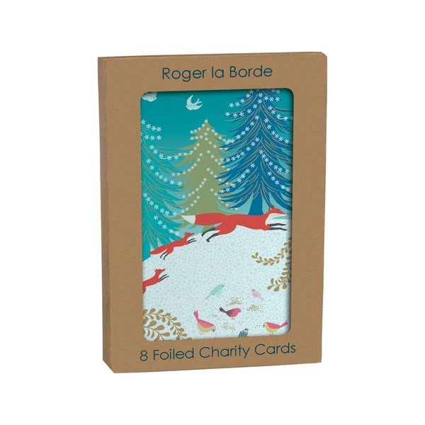 Tervituskaartide komplekt 8 tk jõulumotiiviga Christmas  – Roger la Borde-image-2