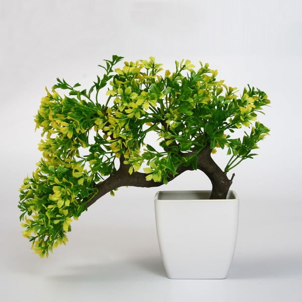 Umělá květina v květináči Bonsai Verde