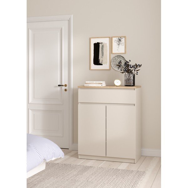 Kreemikas kummut 80x100x40 cm Naia - Tvilum-image-1