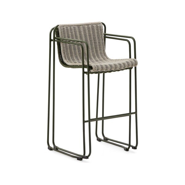 Roheline metallist aia baaritool Maurina - Kave Home-image-3