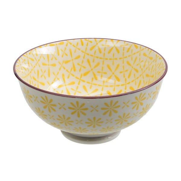 Porcelánová miska Rice Yellow, 12x5,6 cm