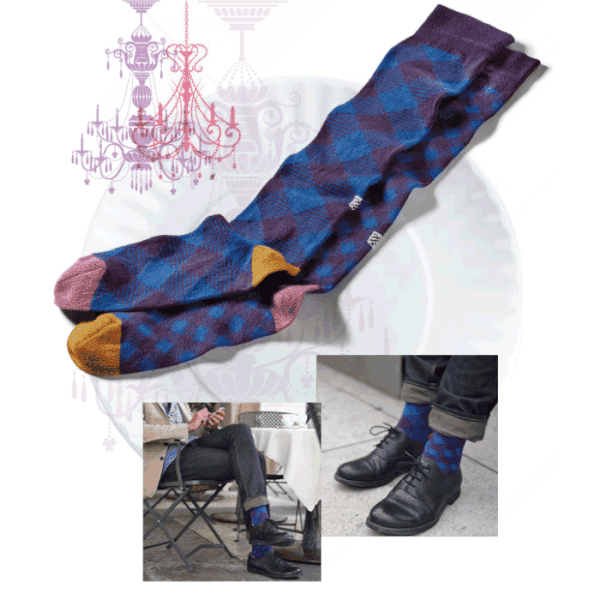 Ponožky OYBO untuned Electric PicNic, vel. 41/43