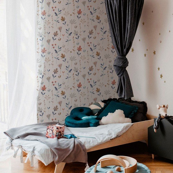 Laste pabertapeet 50 cm x 280 cm Simple Scandinavian – Dekornik-image-1