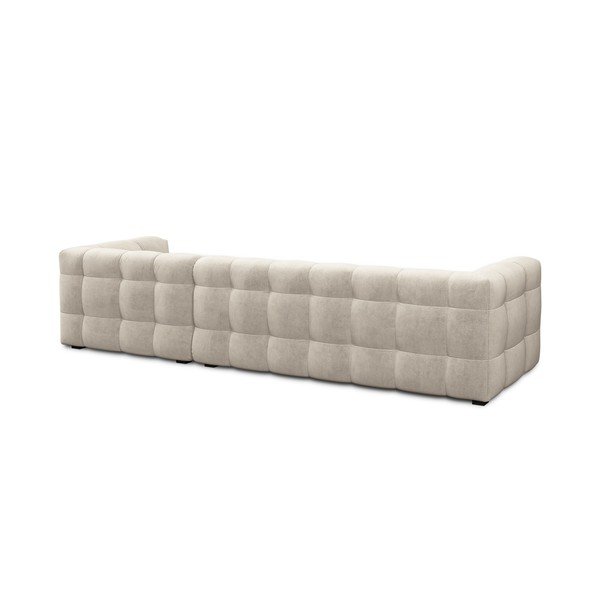Beež sametist nurgadiivan , paremas nurgas Vesta - Windsor & Co Sofas-image-4