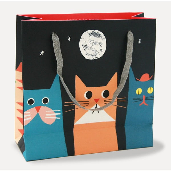 Dárková taška U Studio Design Cats, 21,6 x 21,6 cm