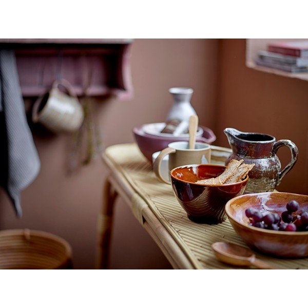 Valged ja beežid kausid 2 tk komplektis ø 11,5 cm Peony - Bloomingville-image-1