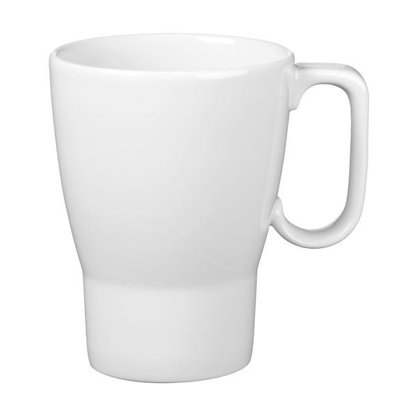 Porcelánový šálek na kávu s uchem WMF Barista, výška 15 cm