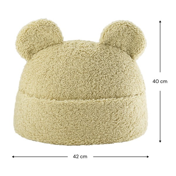 Roheline bukleekangast laste diivanipadi Teddy Pouch - Wigiwama-image-4