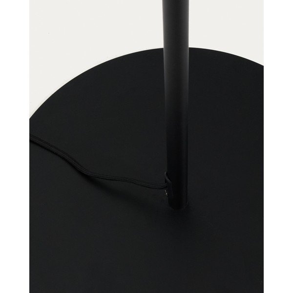Valge/must põrandalamp klaasist varjuga (kõrgus 165 cm) Brisia - Kave Home-image-3