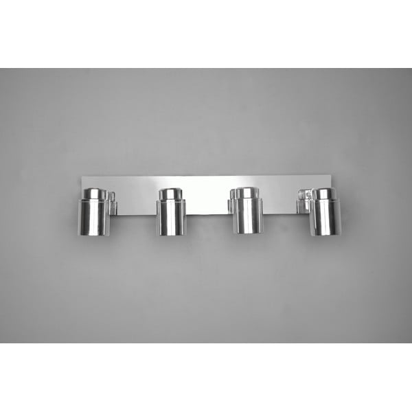 Metallvalgusti läikiv hõbedane 19x52 cm Angelo - Trio-image-2