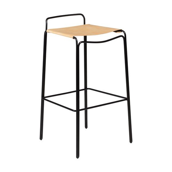 Pruun baaritool (istme kõrgus 77 cm) Paz - DAN-FORM Denmark