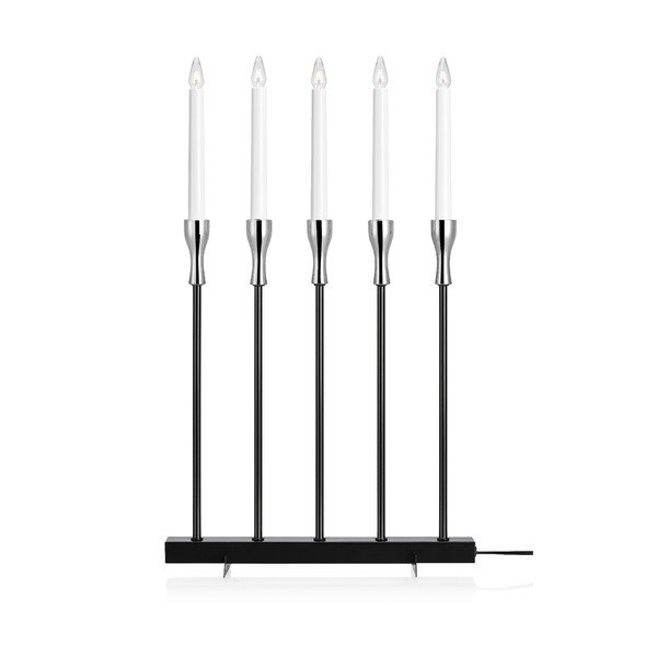 Must küünlajalg , kõrgus 58 cm Skoghall - Markslöjd-image-1