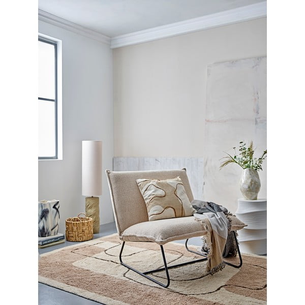 Must-valge kivikeraamikast vaas (kõrgus 37 cm) Elira - Bloomingville-image-3