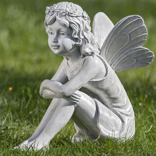 Zahradní dekorace ve tvaru anděla Boltze, výška 37 cm