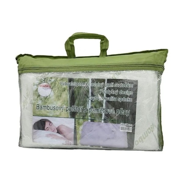 Anatoomiline mäluvahust täidisega padi 58x38 cm – JAHU kollektsioonid-image-2