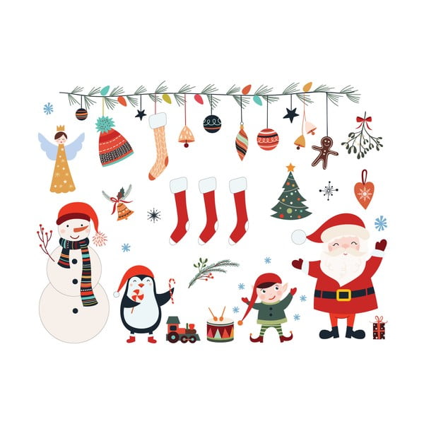 Vánoční samolepka Ambiance Christmas Elements-image-2
