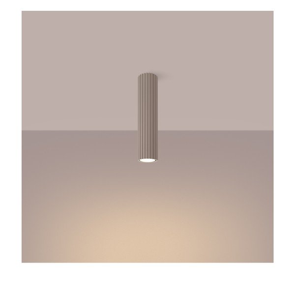 Hallikaspruun metallist kohtvalgusti Gleam - Sollux-image-1