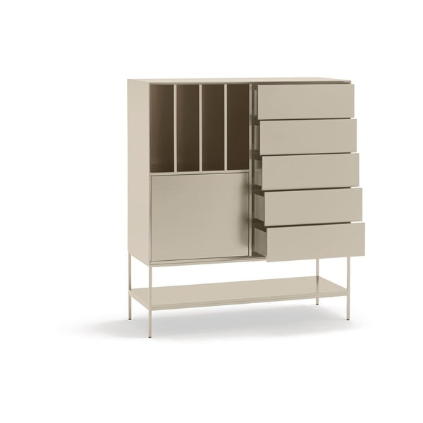 Kreem kapp 120x140x45 cm Platt - Teulat-image-4