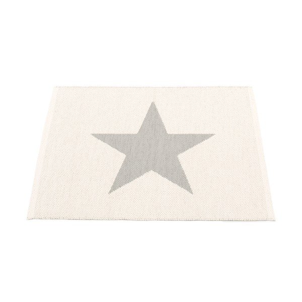 Helehall sise/välisvaip 70x90 cm Viggo Warm Grey – Pappelina-image-1