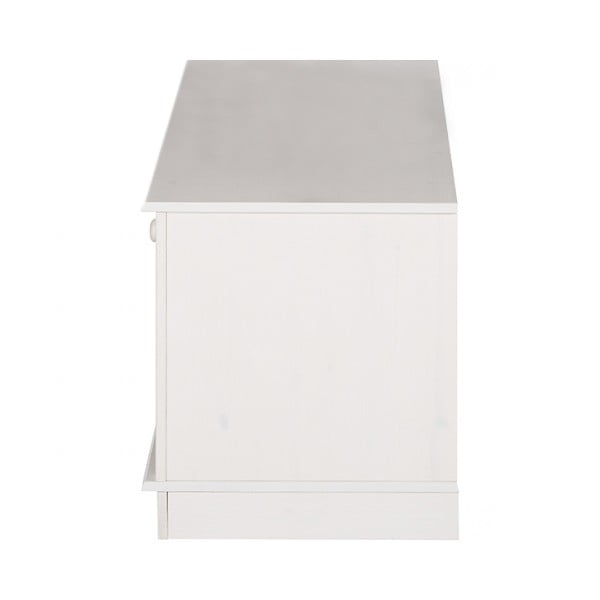 Valge männipuidust telerilaud 137x47 cm Anita - Støraa-image-4