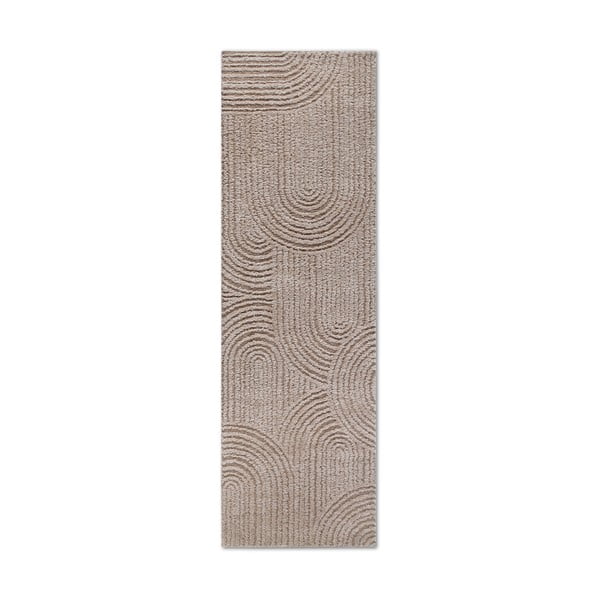 Beež koridorivaip 80x240 cm Chappe Beige - Elle Decoration