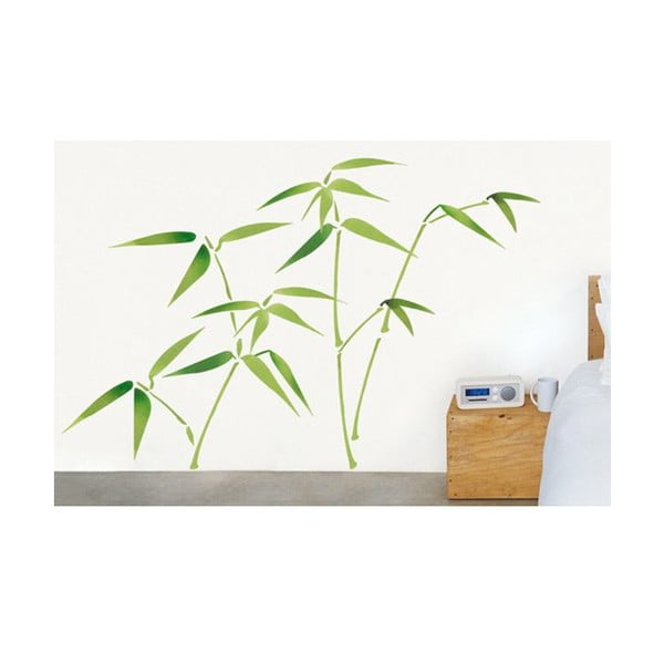 Samolepka na zeď Bambusové listy