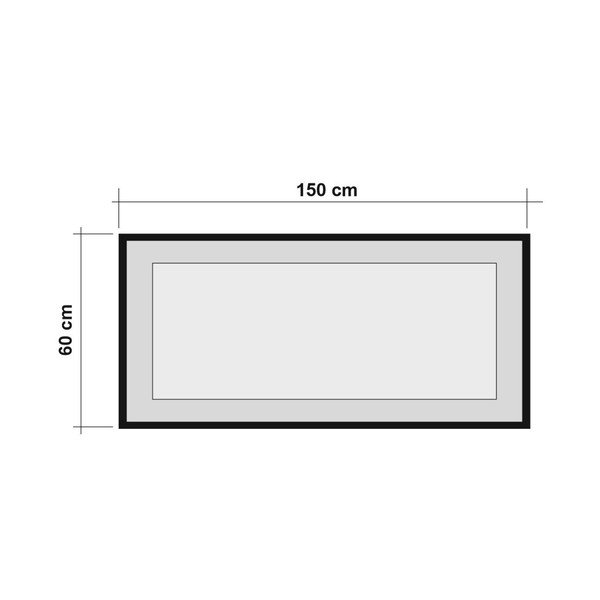 Seinapeegel Simply, 150 x 60 cm - Wallity-image-1