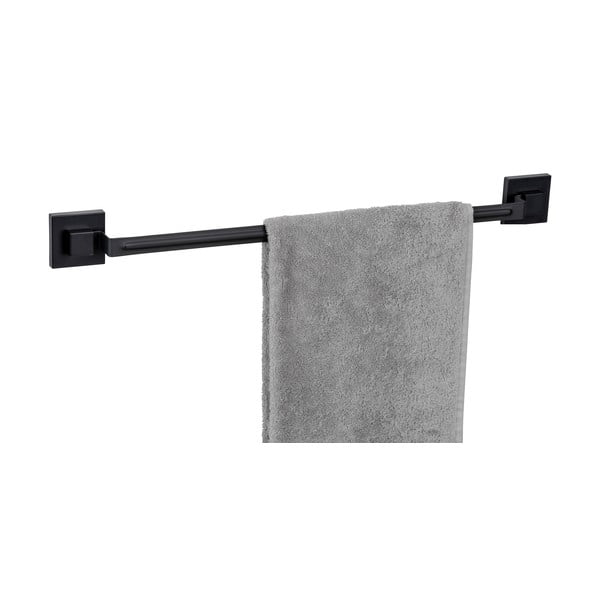 Must roostevabast terasest isekinnituv rätikuhoidja Quadro - Wenko-image-2